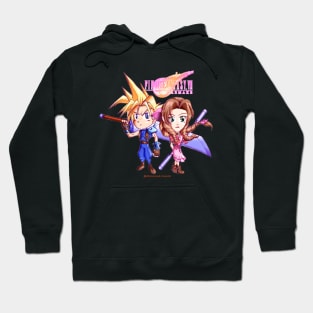 Cloud Loves Aerith ファイナルファンタジーＶＩＩ Hoodie